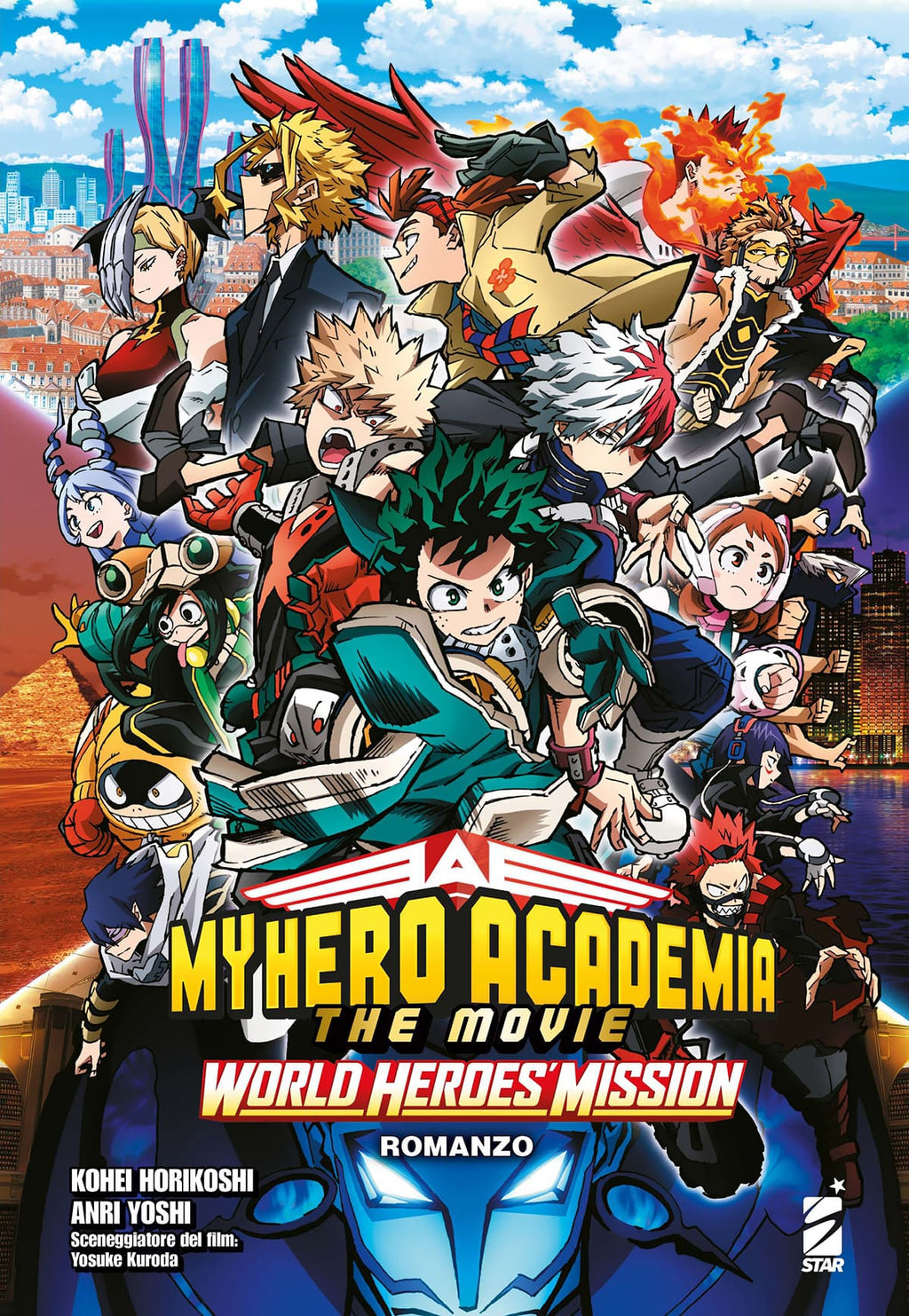 MY HERO ACADEMIA WORLD HEROES ROMAN