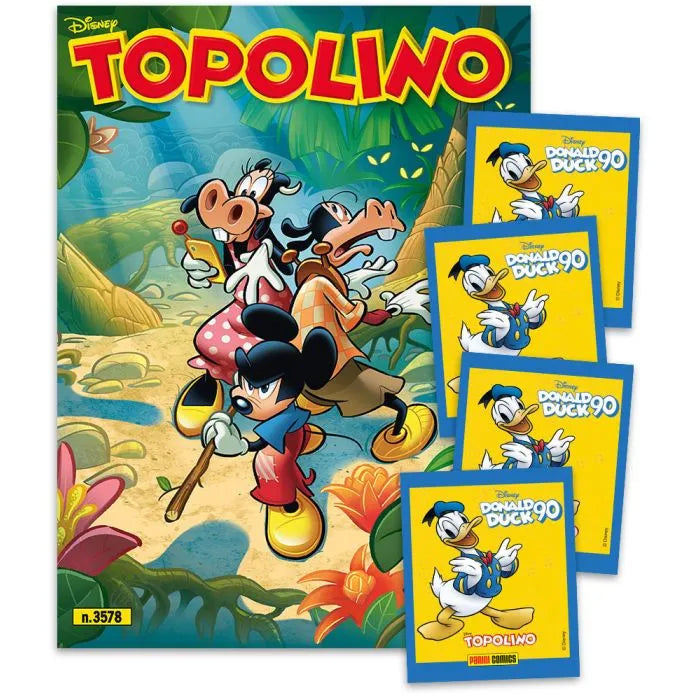 TOPOLINO 3578 + 4 BUSTINE DONALD 90
