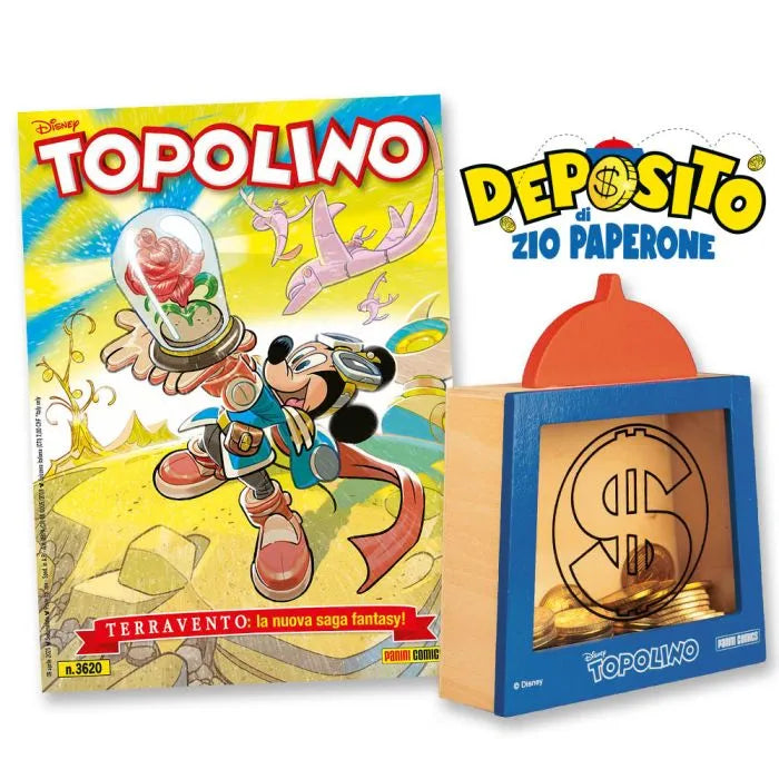 TOPOLINO 3620 + SALVADANAIO ZIO