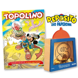 TOPOLINO 3620 + SALVADANAIO ZIO