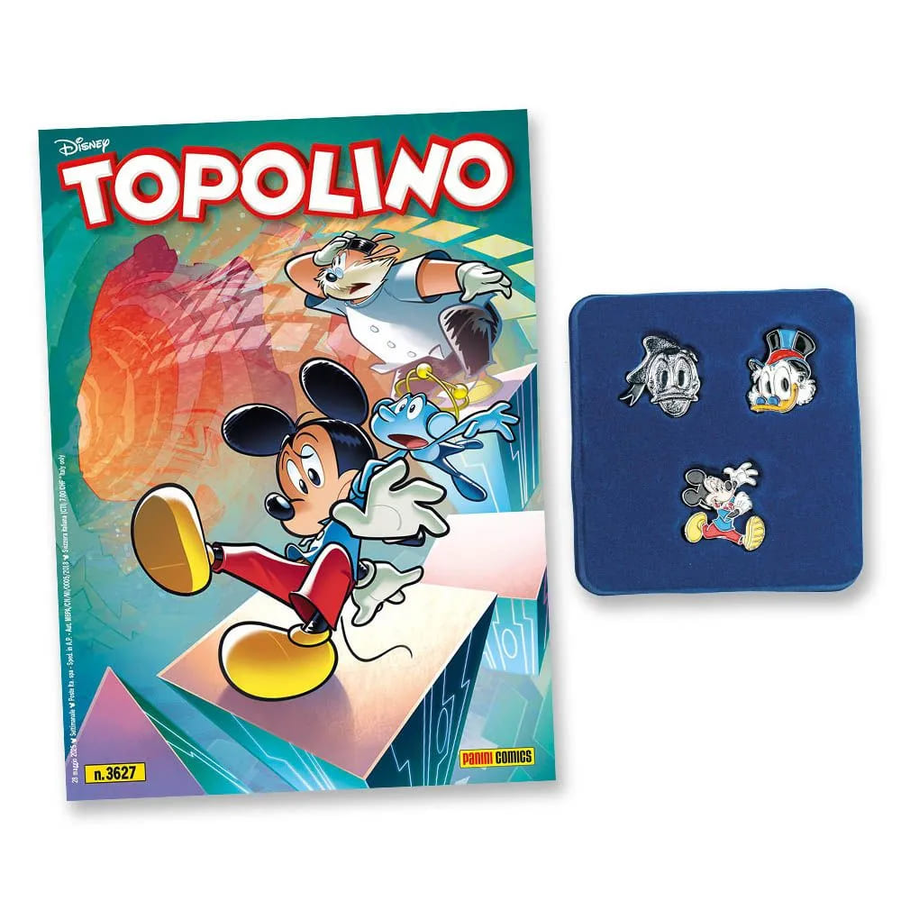 TOPOLINO 3627 + SET PIN 2