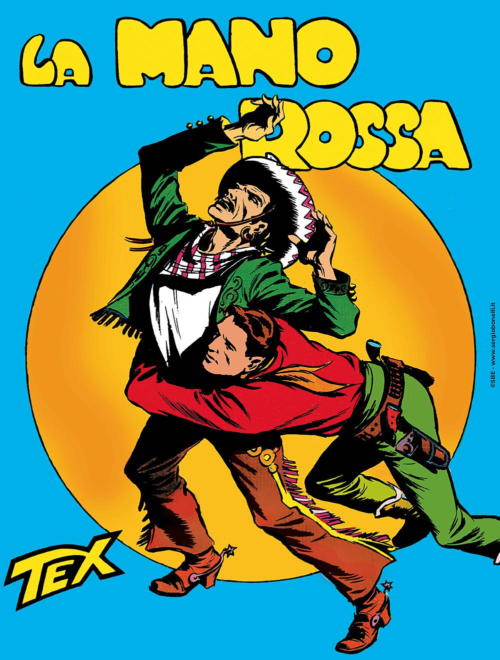 TEX COLLEZIONE BOOK 1 LA MANO ROSSA