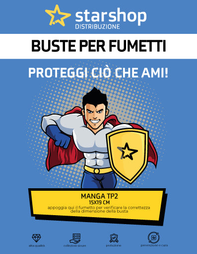 BUSTE ADESIVE MANGA TP2 15X19+4,5