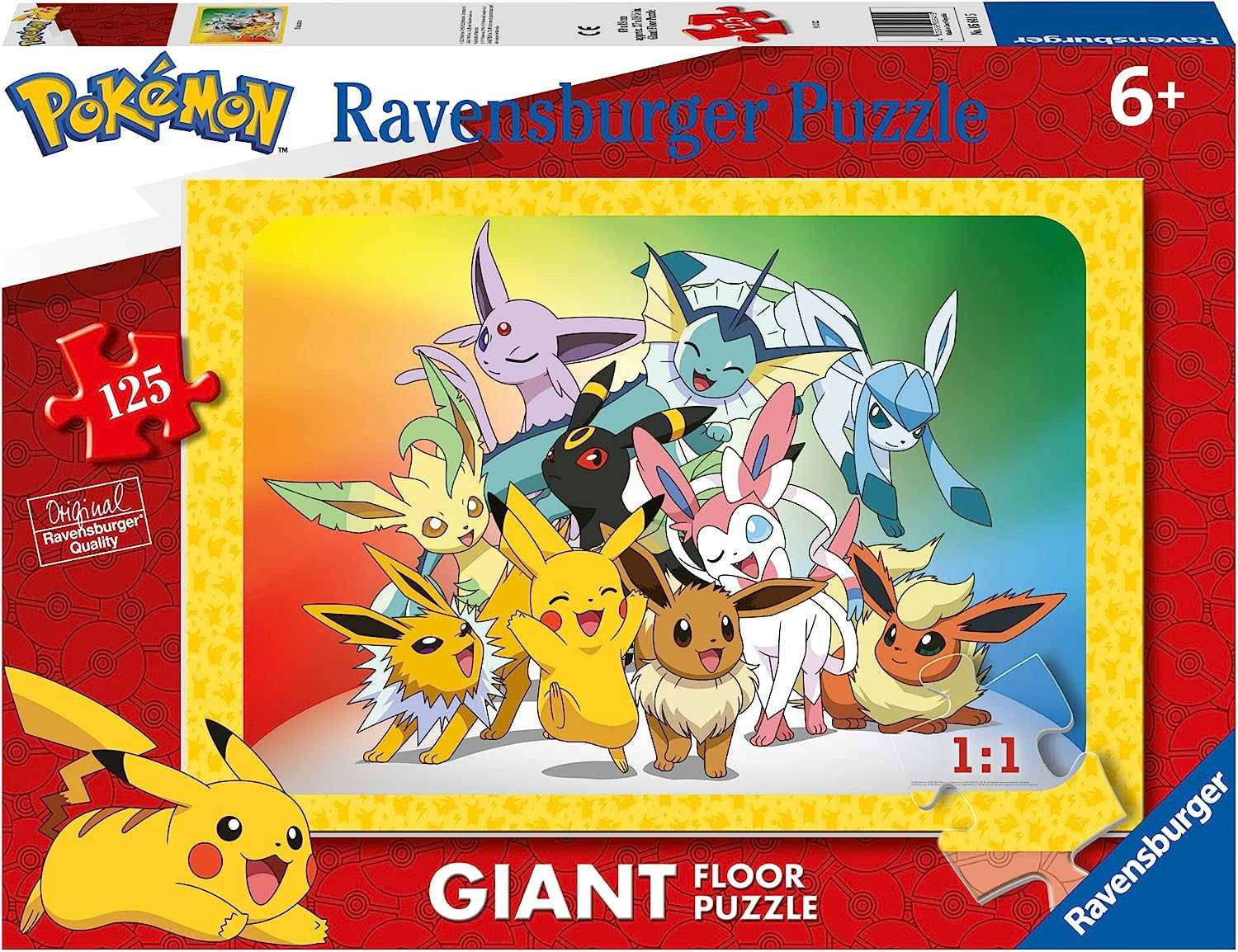 POKEMON GIANT PUZZLE 125PZ