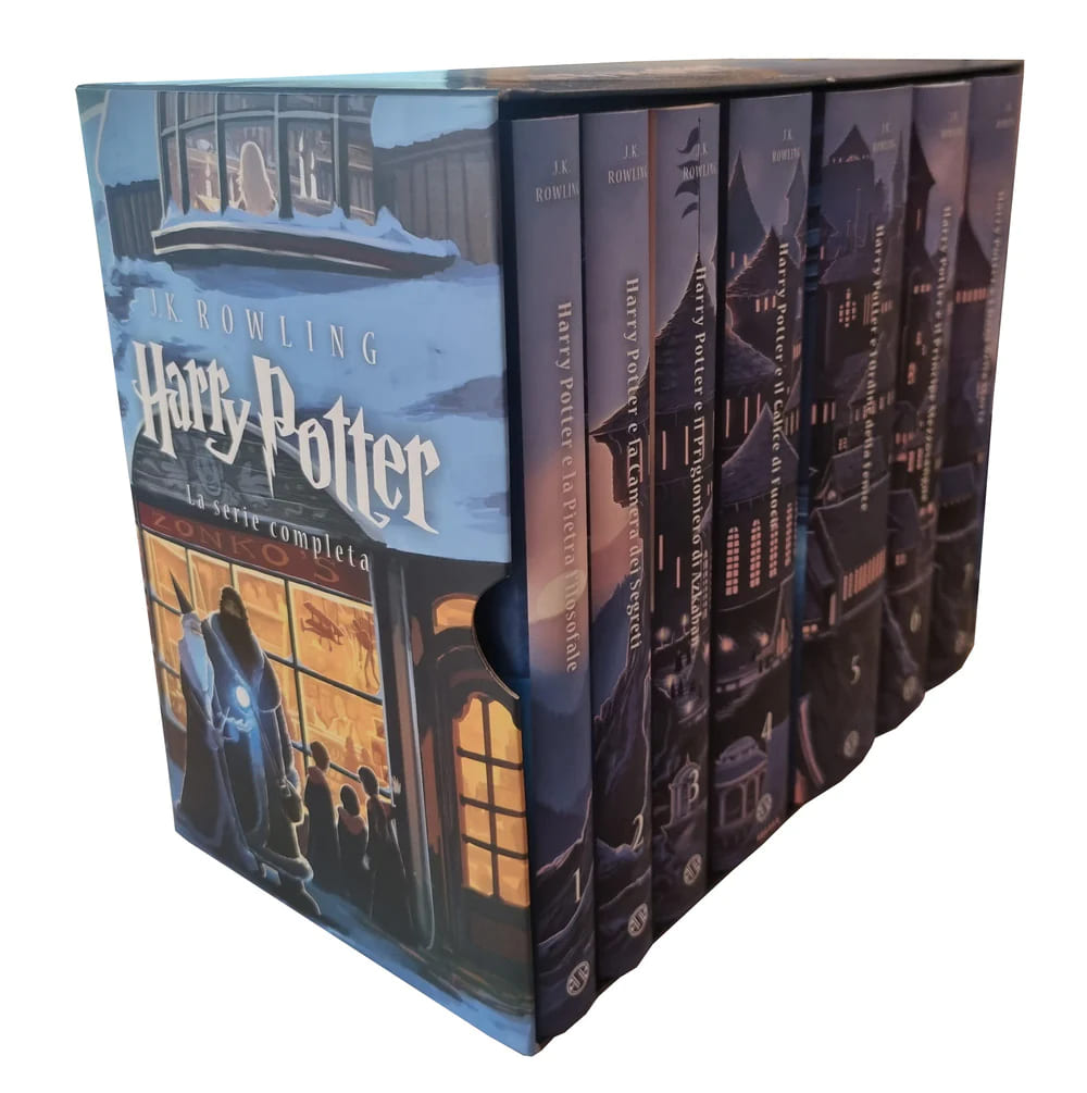 COFANETTO HARRY POTTER EDIZIONE CAS