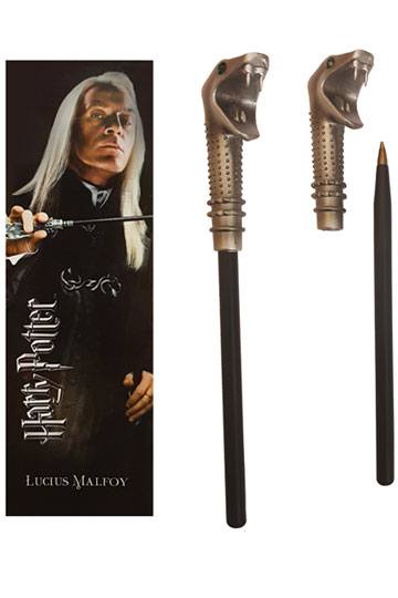 HARRY POTTER PEN & BOOKMARK LUCIUS