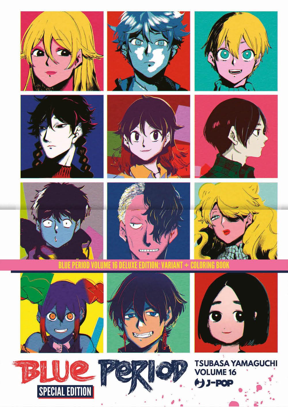 BLUE PERIOD 16 VARIANT COLORING BOO