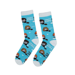 HP HOGWARTS KAWAII SOCKS SINGLE PAC