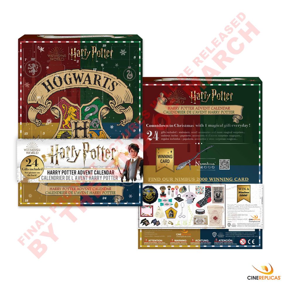 HARRY POTTER HOGWARTS ADVENT CALEND