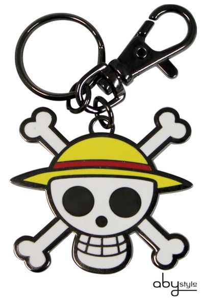 ONE PIECE KEYCHAIN SKULL LUFFY