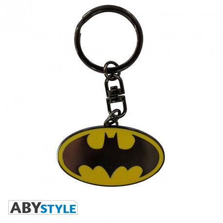 DC COMICS BATMAN LOGO KEYCHAIN