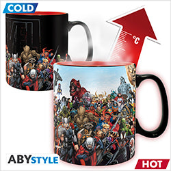 MARVEL HEROES HEAT CHANGE MUG