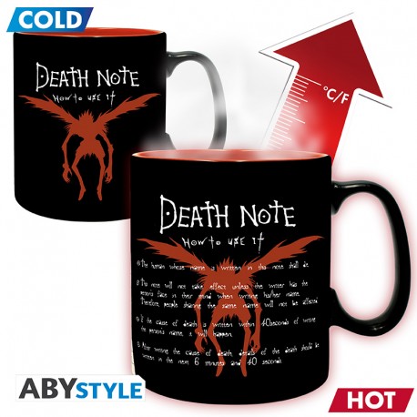 DEATH NOTE KIRA & RYUK HEAT CHANGE