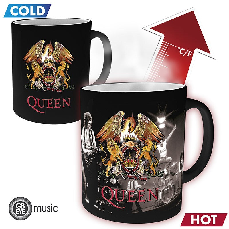 QUEEN CREST HEAT CHANGE MUG