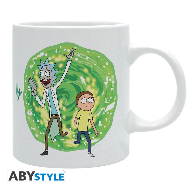 RICK MORTY PORTAL 2 MUGS