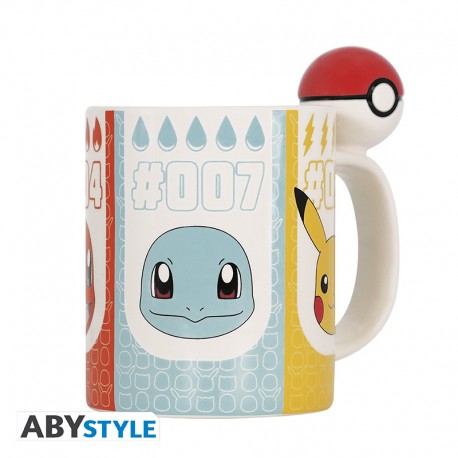 POKEMON POKEBALL 3D MUG