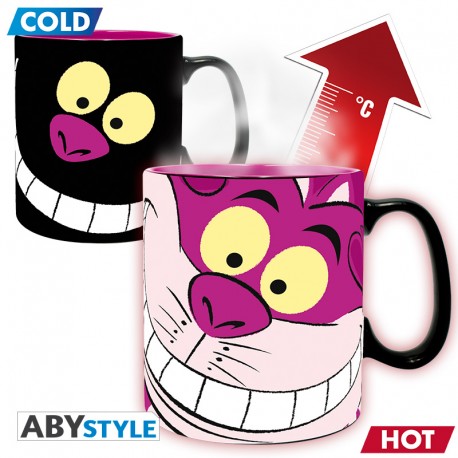 DISNEY ALICE CHESHIRE MUG HEAT CHAN