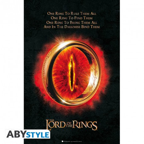 LOTR THE ONE RING POSTER 91,5 X 61