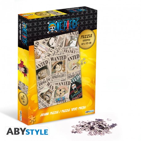 ONE PIECE WANTED PUZZLE 1000 PZ.