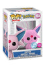 POKEMON FLOCKED ESPEON FIGURE POP