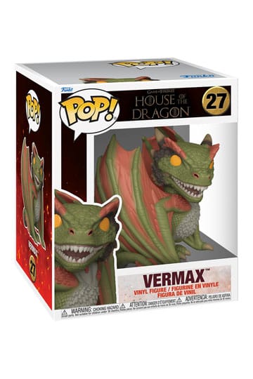 HOUSE OF THE DRAGON OVER VERMAX POP