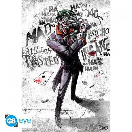 DC COMICS JOKER TYPE POSTER 91,5X