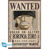 ONE PIECE ZORO WANTED POSTER 91,5 X