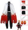 Costume Carnevale Cosplay Uomo Demon Slayer Rengoku Kyojuro