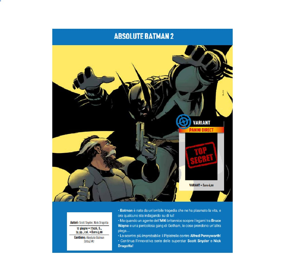 ABSOLUTE BATMAN 2 VARIANT PRE-ORDER