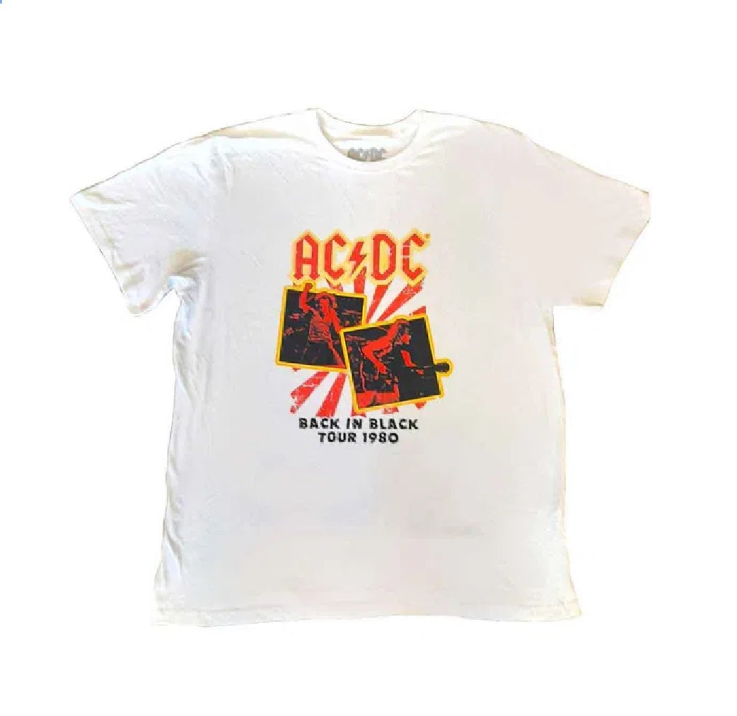 Ac/Dc: Rock Off - Back In Black Tour 1980 (T-Shirt Unisex Tg. 4XL)