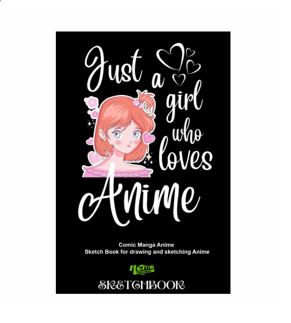 BLANK SKETCHBOOK ANIME