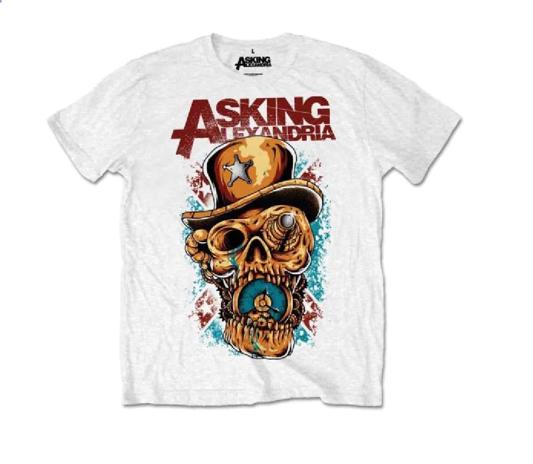 Asking Alexandria: Rock Off - Stop The Time Retail Pack (T-Shirt Unisex Tg. 2XL)
