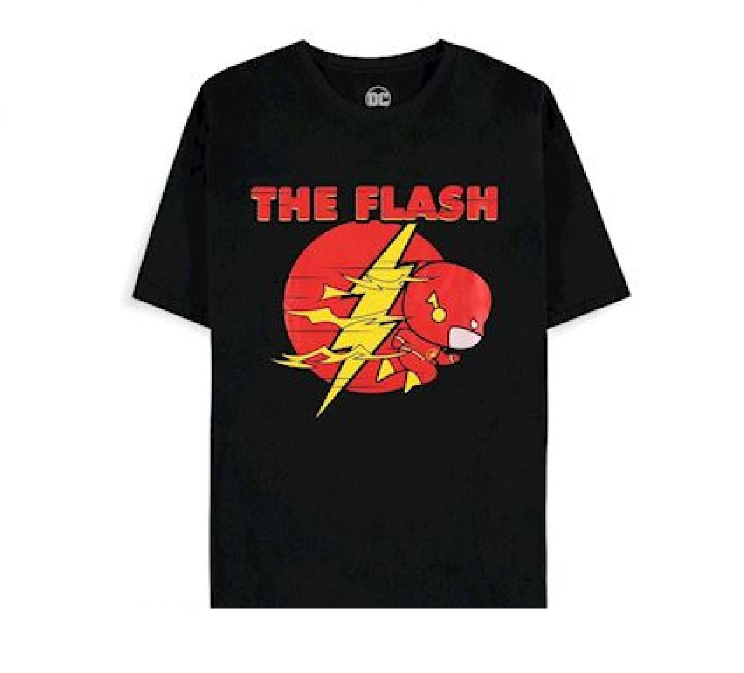 Flash (The): Men's Black 01 (T-Shirt Unisex Tg. 2XL)
