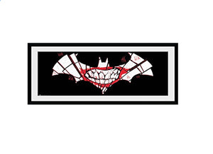 DC COMICS DENTI JOKER-BATMAN STAMPA IN CORNICE ORIZZONTALE