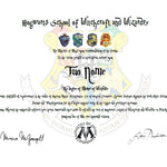 Uovo Harry Potter Pasqua Cioccolato Sorpresa & Diploma Mago In Pergamena Omaggio