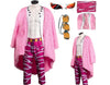 Costume Carnevale Cosplay Uomo ONE PIECE DOFLAMINGO