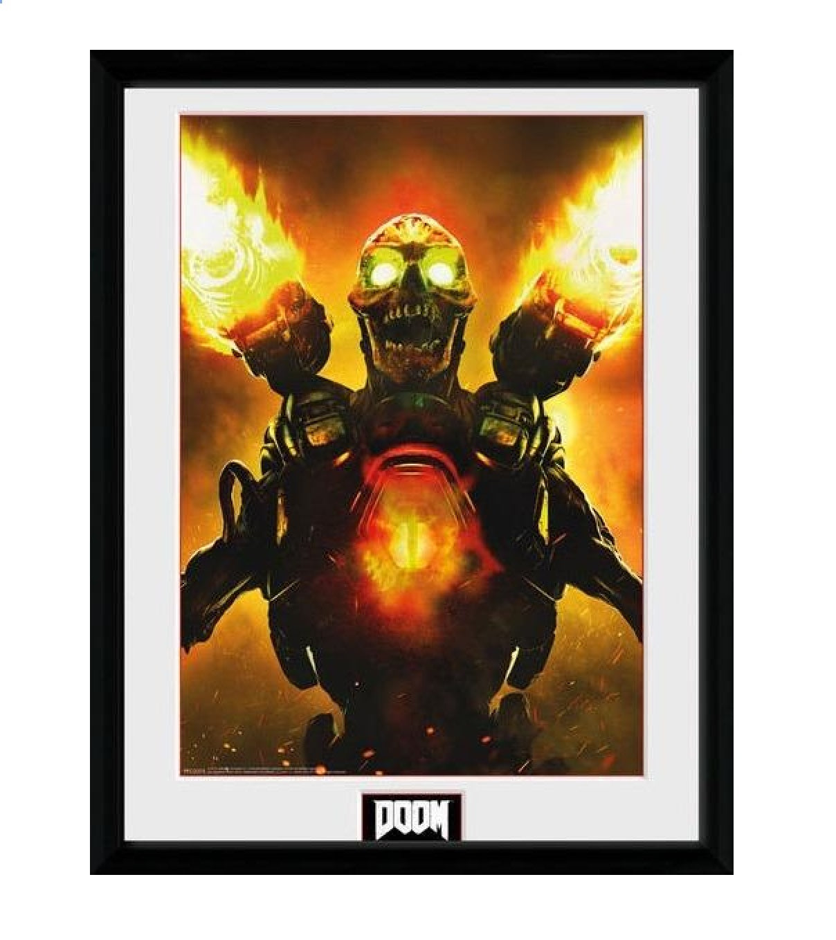 DOOM STAMPA INCORNICIATA
