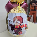 Uovo Di Pasqua in Cioccolato Con Sorpresa TEMATICA (+ Diploma Mago su Versione Harry Potter)