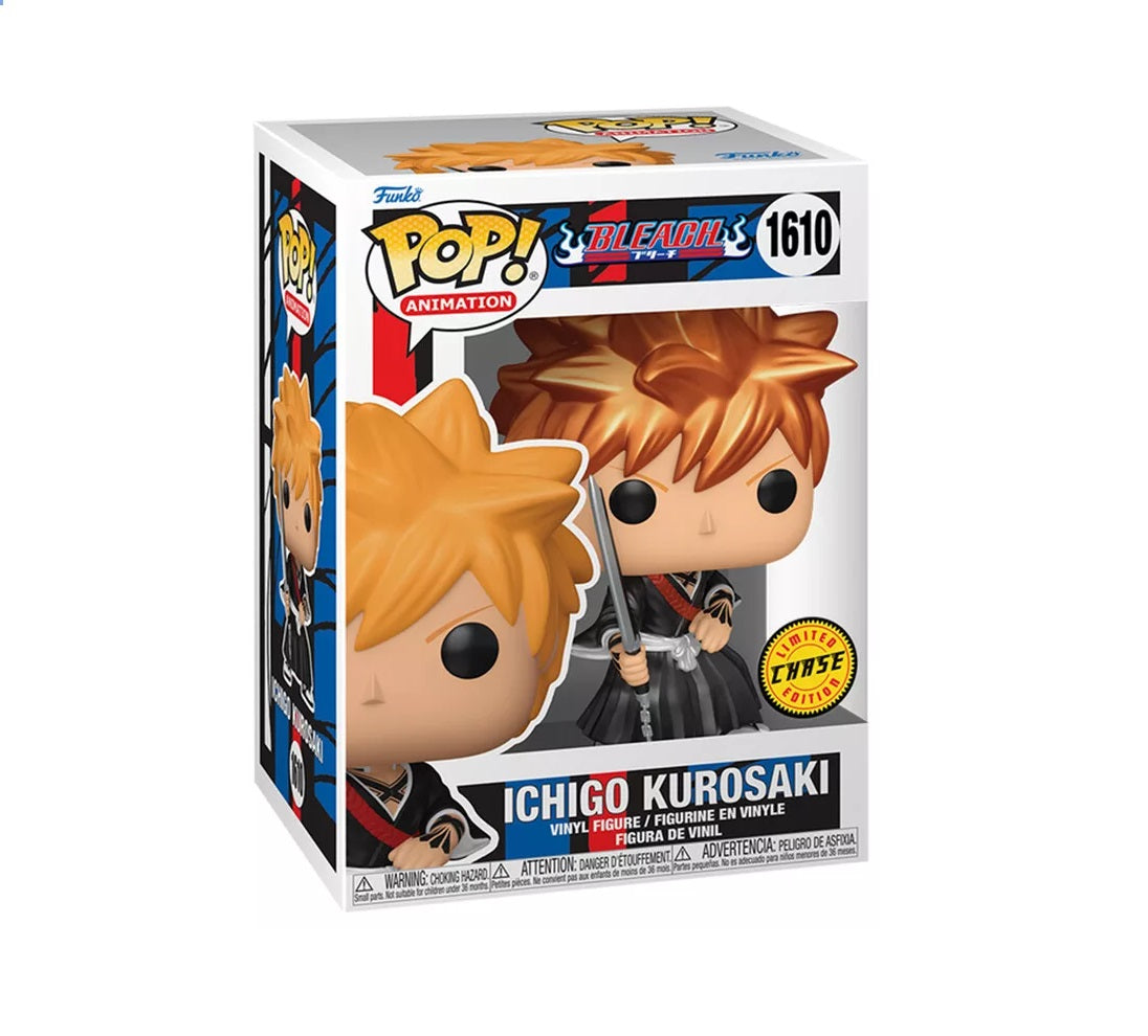 FUNKO POP! BLEACH - ICHIGO KUROSAKI CHASE EDITION METAL HAIR 1610