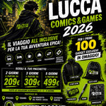 Lucca Comics and Games 2026 Voucher Giallonardo Viaggi All Inclusive ingresso Garantito