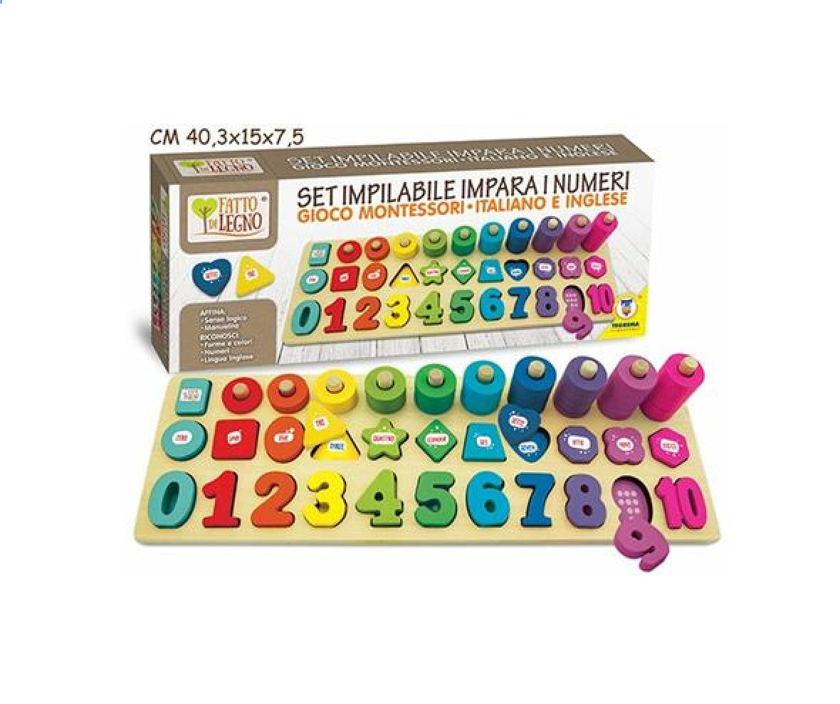 SET IMPILABILE IMPARA I NUMERI