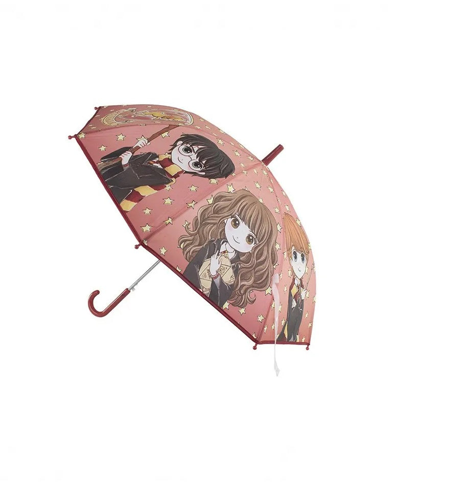 HARRY POTTER OMBRELLO CHIBI ROSA/ROSSO