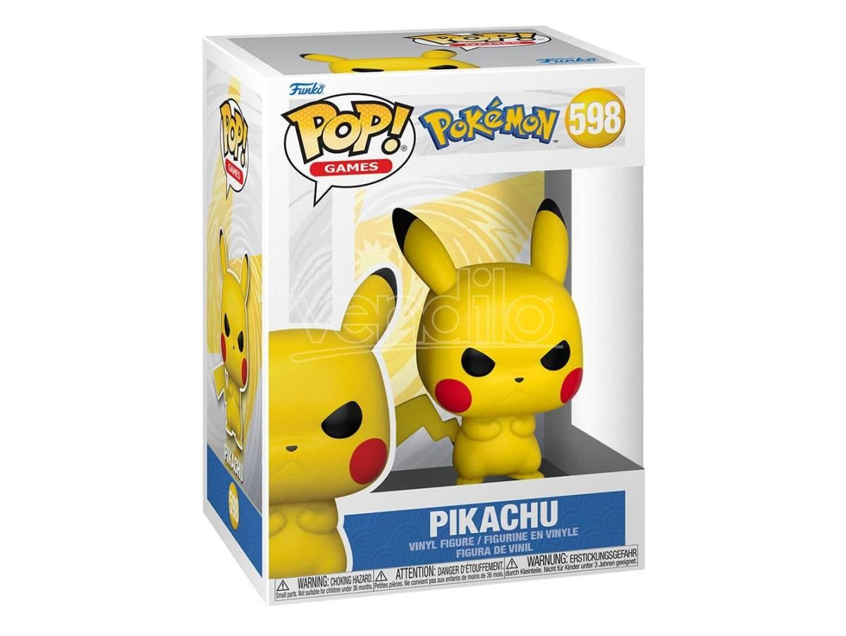 Pokemon: Funko Pop! Games - Pikachu (Vinyl Figure