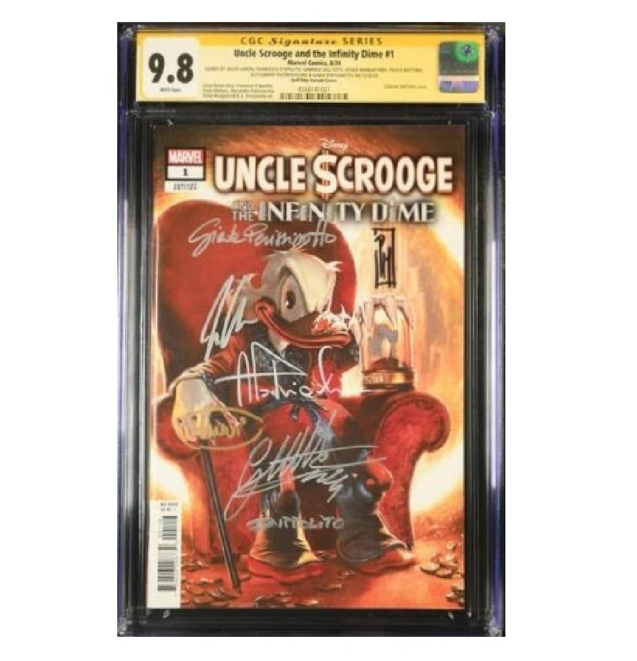 UNCLE SCROOGE & THE INFINITY DIME #1 DLL'OTTO VARIANT GRADED