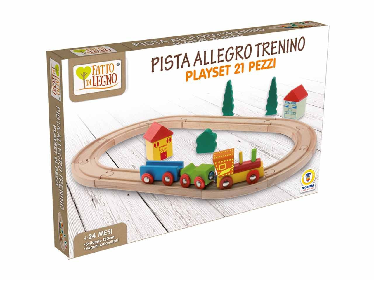 WOODDEN TRAIN TRACK