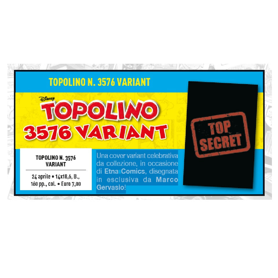 TOPOLINO N. 3576 VARIANT