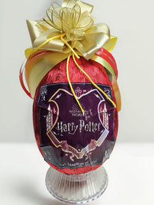 Uova / Uovo Di Pasqua HARRY POTTER in Cioccolato Con Sorpresa TEMATICA + Diploma Mago In Pergamena