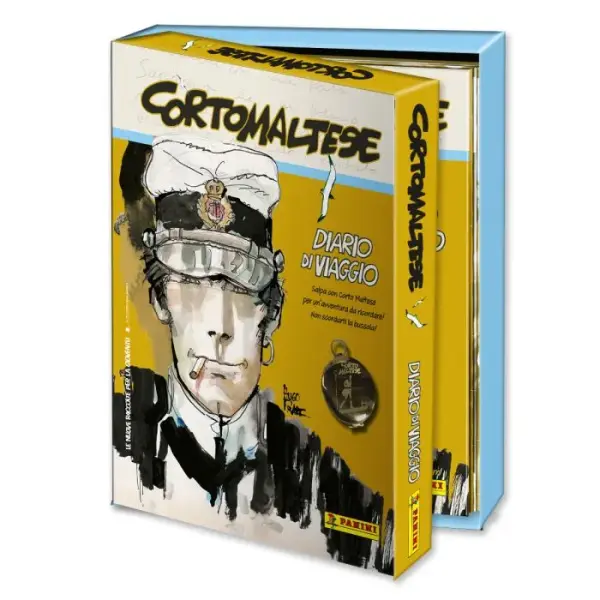 CORTO MALTESE DIARIO DI VIAGGIO STICKER ALBUM E TRADING CARD MULTI-SET LIMITED EDITION PRE-ORDER
