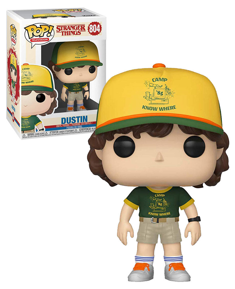 STRANGER THINGS DUSTIN AT CAMP POP