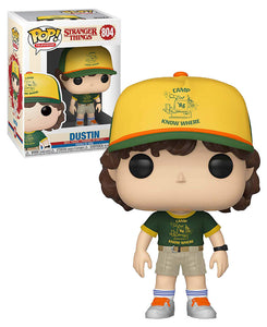 STRANGER THINGS DUSTIN AT CAMP POP
